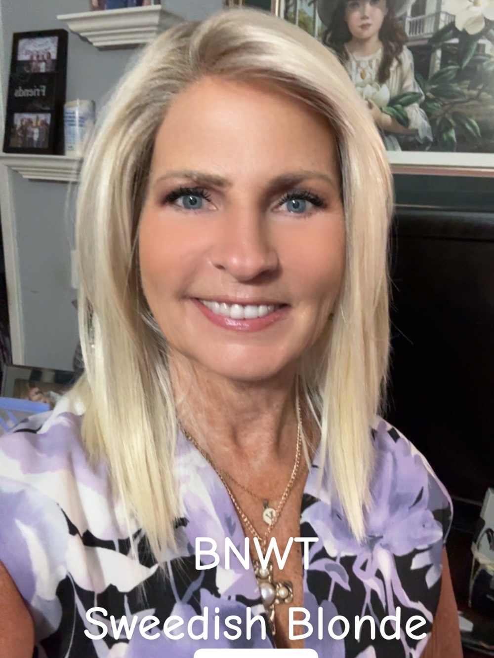 SBS Sheer Perfection wig. Swedish Blonde Women’s Wig - synthetic fibers HF